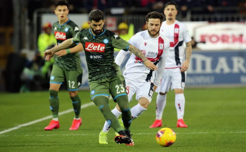 Cagliari-Napoli 0-1, il tabellino