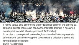 “Napoli Coronavirus”, la Curva Nord del Brescia chiede scusa