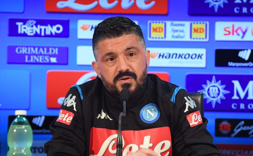 Napoli, Gattuso: “Contro il Lecce partita trappola”