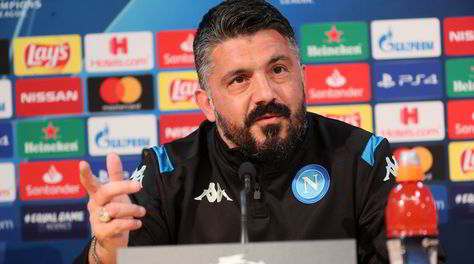 Napoli, Gattuso: “Scenderà in campo chi è al 100%”