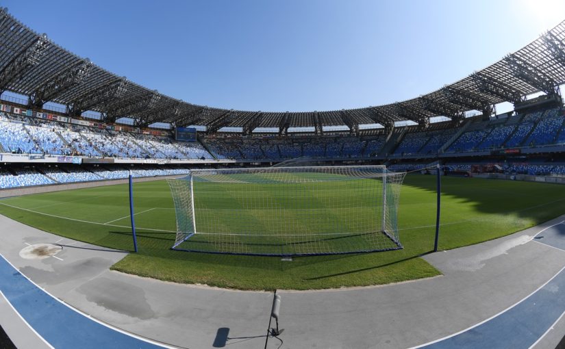 Napoli, prevenzione al San Paolo: igienizzati spalti e spogliatoi