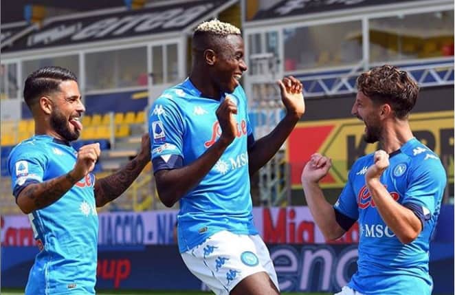 Parma-Napoli, Mertens: “Osimhen può fare la differenza” Poi pubblica una foto e i tifosi impazziscono