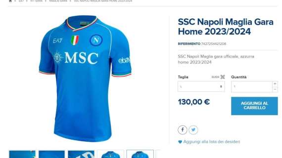 Nuove maglie SSC Napoli negli store ufficiali, CN24 - Ecco cosa