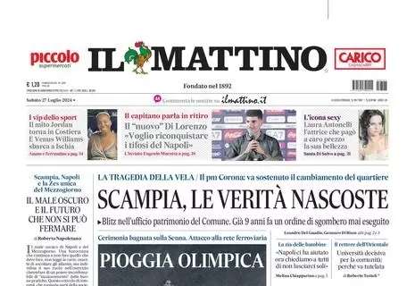 Il Mattino: “Il ‘nuovo’ Di Lorenzo: ‘Voglio conquistare i tifosi del Napoli'”