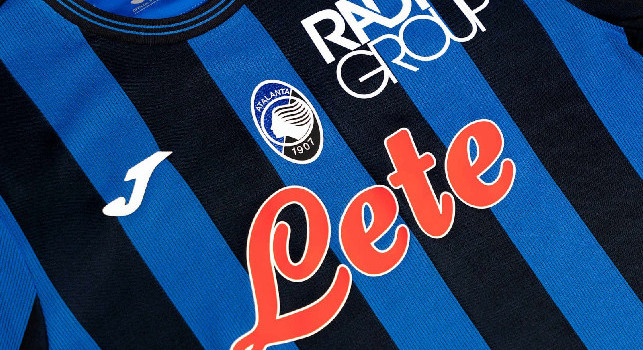 UFFICIALE – Acqua Lete sarà main sponsor dell’Atalanta fino al 2027