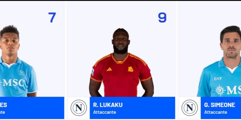 Lukaku-Napoli, scelto il numero di maglia: avrà la 9 di Osimhen