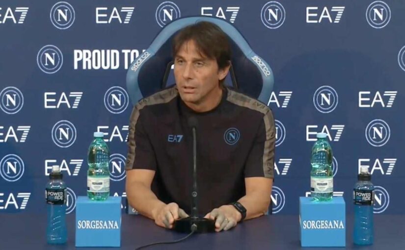 Conferenza stampa Conte pre Genoa-Napoli, seguila alle 15 su CalcioNapoli24