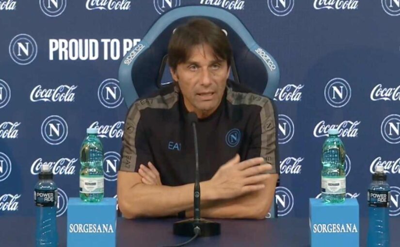 Conte in conferenza stampa presenta Udinese-Napoli: seguila su CalcioNapoli24 | DIRETTA