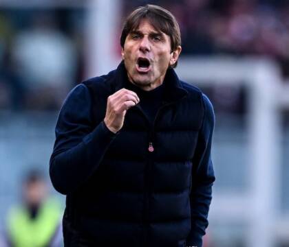 Conte: «Nel primo tempo eravamo sotto, ma era casuale»