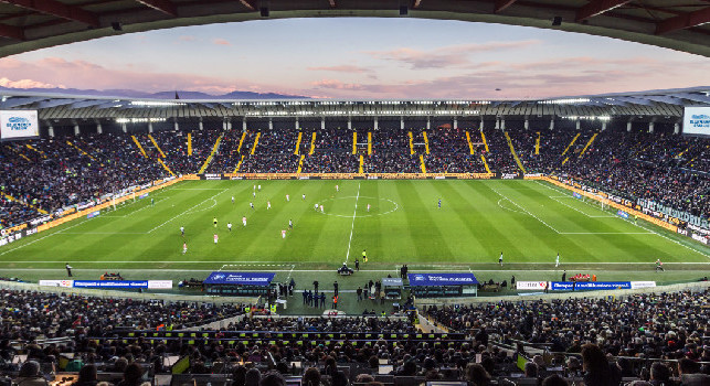 DIRETTA VIDEO – Udinese-Napoli 0-0, le formazioni ufficiali: squadre in campo per il riscladamento