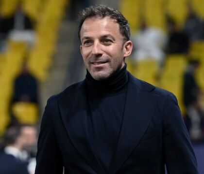 Del Piero: «La Juve è nei guai. La squadra non fa più paura agli avversari»