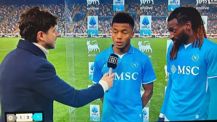 Neres si prende il Napoli: la reazione di Conte e le parole emozionanti del brasiliano