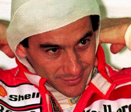 Senna era veloce anche nello studio, sua sorella impiegava settimane, lui 15 minuti