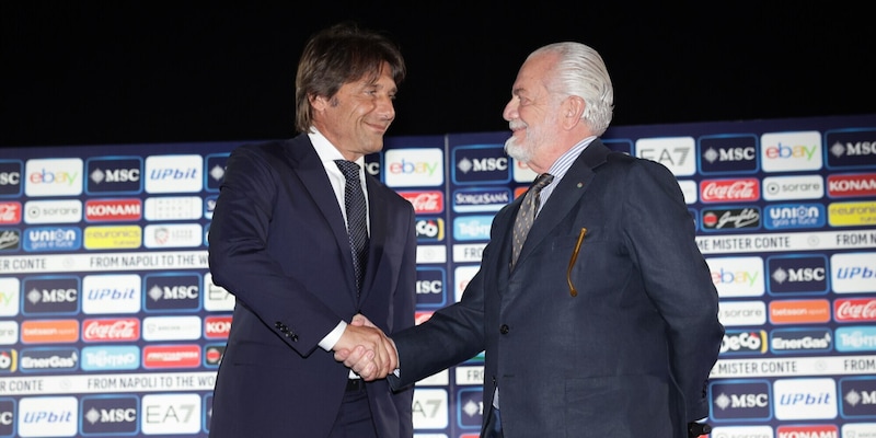 De Laurentiis sta con Conte: “Lazio-Napoli come un mega allenamento, turnover giusto”