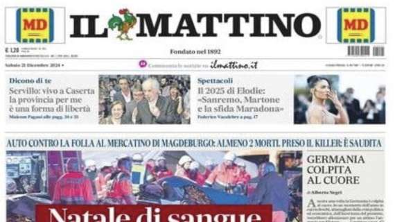 Il Mattino: “Operazione sorpasso”