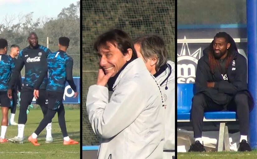 Verso Genoa-Napoli, vi mostriamo l’allenamento di Conte! Tre big assenti | VIDEO CN24